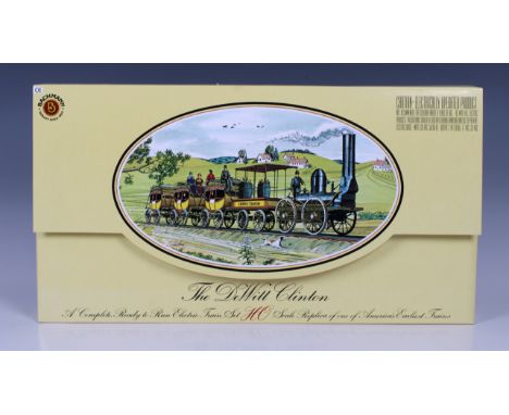 Boxed Bachmann HO gauge The DeWitt Clinton Railway set.,