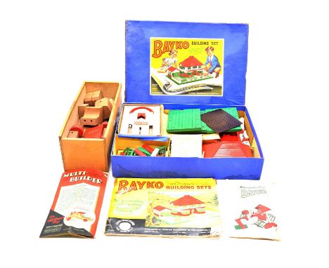 Two building toy sets, including Bayko building set, with instruction book; Nicoltoys 'Multi-builder', both boxedQty: 2