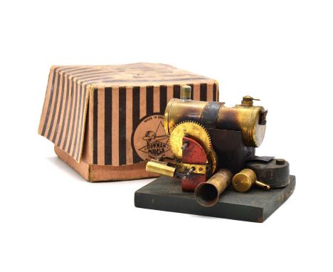 Bowman Models live steam stationary engine, length 14cm in original box