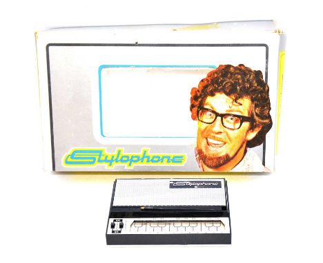 Stylophone pocket electronic organ, with instruction manual and 'Rolf Harris demonstration record', boxed