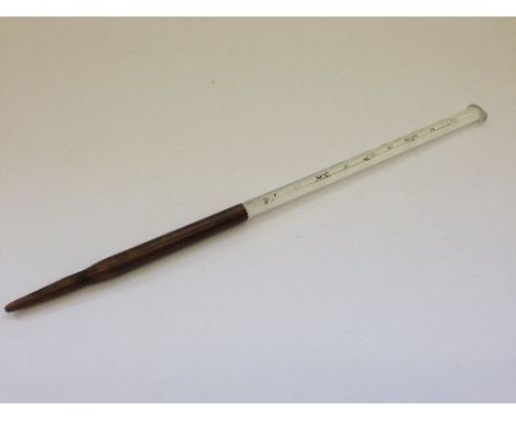 An early 20th century Animal rectal thermometer.
