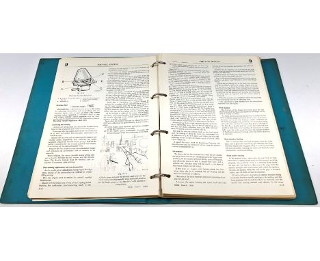 1970's British Leyland MGB GT Workshop Manual, 11th Ed. in blue ring binder Condition Report Not checked for completenessClic