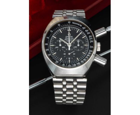 A RARE GENTLEMAN'S STAINLESS STEEL OMEGA SPEEDMASTER PROFESSIONAL MARK II "TELESTOP" CHRONOGRAPH BRACELET WATCHCIRCA 1979, RE