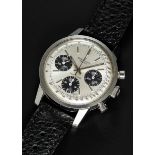 A GENTLEMAN'S STAINLESS STEEL BREITLING TOP TIME CHRONOGRAPH WRIST WATCH CIRCA 1967, REF. 810