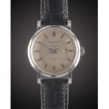 A GENTLEMAN'S STAINLESS STEEL IWC AUTOMATIC WRIST WATCH CIRCA 1950s, ORIGINALLY RETAILED BY TÜRLER