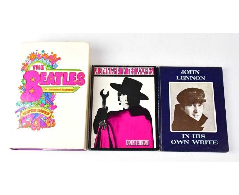 THE BEATLES; 'The Beatles: The Authorised Biography' by Hunter Davies, first edition 1968, together with two John Lennon Book