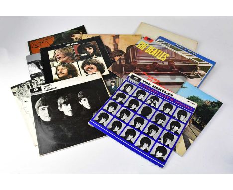 THE BEATLES; ten LPs comprising 'Let it Be... Naked' LP, with 7" disc 'Fly on the Wall' and booklet, 2003, 'Beatles for Sale'