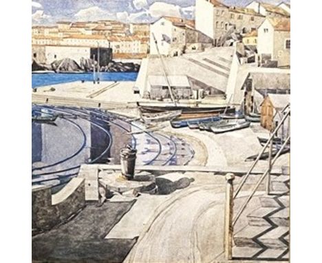 After Charles Rennie MacKintosh, La Rue du Soleil, and another similar print, together with "The Kingdome of Scotland" and ot