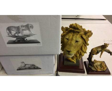 SHUDEHILL FIGURES - nine ceramic animal figures from the Shudehill collection to include 7 boxed and 2 loose.