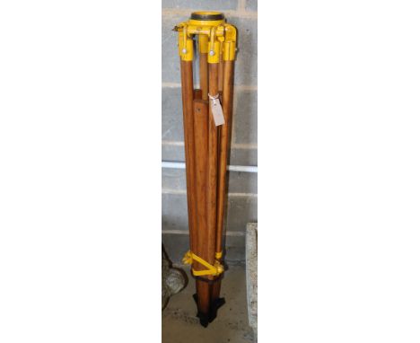 Hilgar &amp; Watts, Surveyor's tripod stand, 1950s