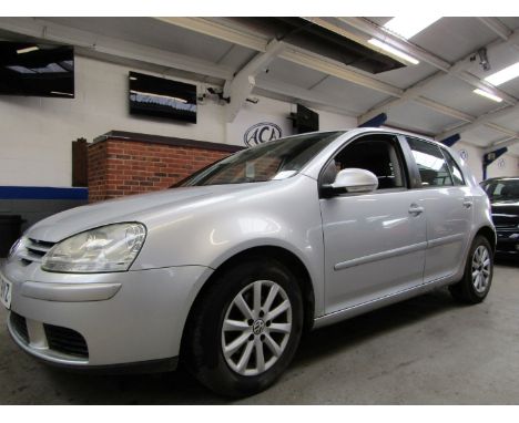 Make &amp; Model: VW Golf Match TDI 105Date of Reg: FY57 BYZColour: Silvercc: 1896MoT: 15-04-2022Fuel Type: DIESELMileage: 12