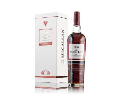  The Macallan RubyThe 1824 Series. Distilled and bottled by The Macallan Distillers Ltd.In original presentation case. Good l