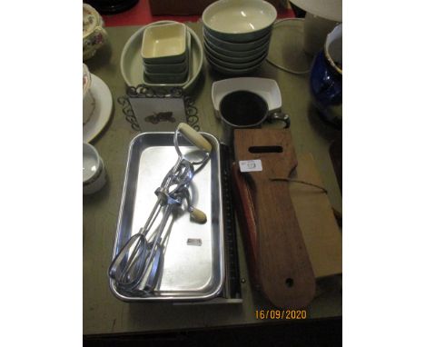 QTY VARIOUS VINTAGE KITCHENALIA ETC