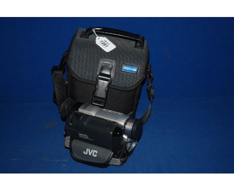 A JVC GR-DVL 100E Digital Video Camera in padded case.