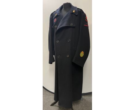 British Red Cross Voluntary Aid Detachment Greatcoat with full originally sewn insignia for Birmingham British Red Cross, 136