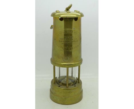 A miner's lamp