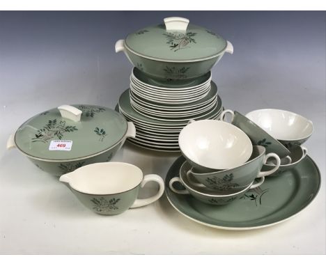 A quantity of Poole dinner wares