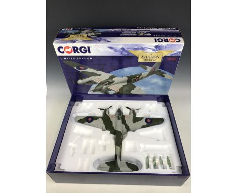 A boxed 1:32 scale Corgi Aviation Archive AA34604 De Havilland Mosquito FBVI model