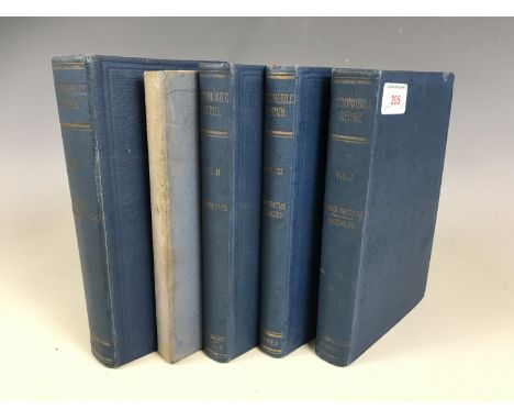 George Newnes (publisher), Automobile Repair, four volumes and charts / diagrams, mid 20th Century