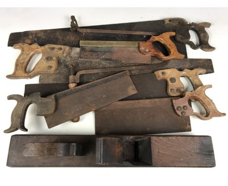 A quantity of vintage woodworking tools