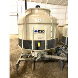 NEW RSD Fiberglass Cooling Tower, Model# RSD080, Serial# 19069, 1.5 HP, 230/460V, 3 Phase, Rigging/