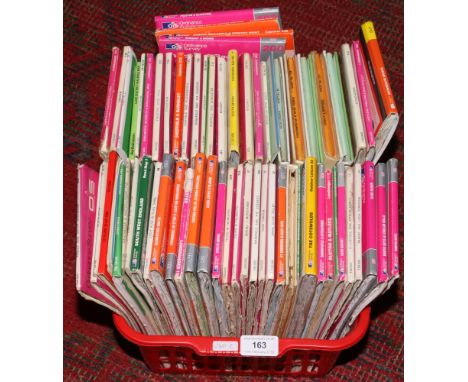 A basket of ordnance survey maps over 60 approximately.
