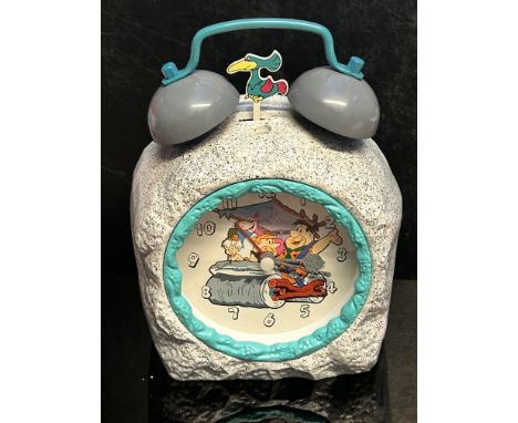Vintage Flintstone mantle clock 