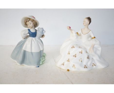 Royal Doulton HN2339 together with a Nao figure 