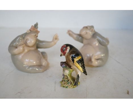 2x Nao & 1 Beswick figure 