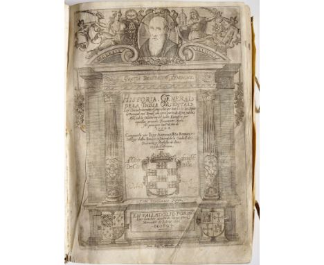 SAN ROMAN Y RIBADENEYRA, Frei Antonio de, O.S.B.- HISTORIA GENERAL | DE LA YNDIA ORIENTAL | Los Descobrimientos, y Conquistas