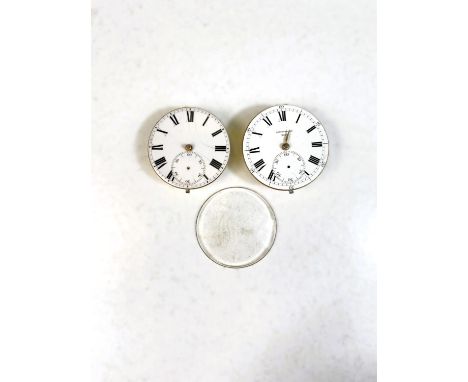 A 19th century pocket chronometer movement, signed Mudge, London and Capt John Lee (a.f) and another 19th century pocket watc