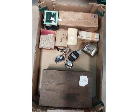 A selection of magic lantern slides, photos on glass etc 