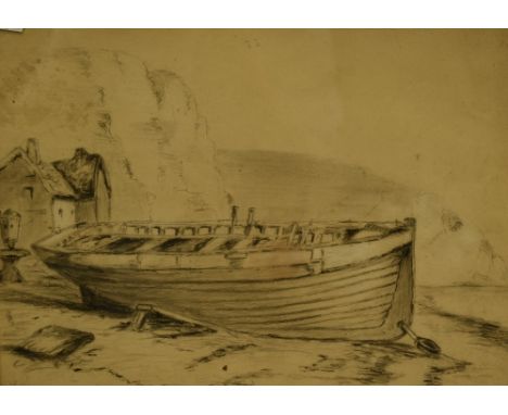 Edward Fay (British 19th/20th centuiry) pencil and coloured pencil sketch 'Lacock Wilts' entitled, signed and dated 1925 lowe