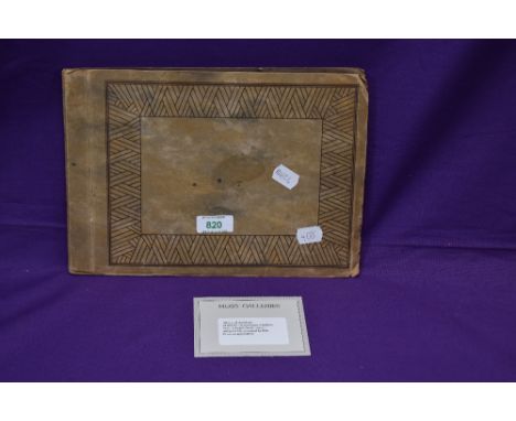 Follower of Edward R. Payne ARCA (1906-1991), pen drawings, An album of drawings of and for stained glass windows, dimensions