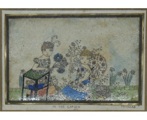 R.Blake (20th Century, British), a monochrome print, 'The Racehorses Hotel, Kettlewell', signed and dated '75 in print, frame
