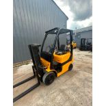 2015 Yale 3,000 LB. Cap. Forklift, Model GLP030VXNRSV062, 83.9" Lift Height, Solid Pneumatic, LP, 14