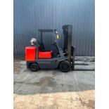 Toyota FGC40 9,000 LB. Cap. Forklift, 185" Lift Height, LP, Cushion Tires, 3,700 Hours