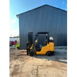 Caterpillar 2C60004 6,000 LB. Cap. Forklift, S/N AT83F41609, 129" Lift Height, Side Shift, Fork Posi