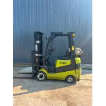 Clark C18CL 5,000 LB. Cap. Forklift, 188" Lift Height, LP, Cushion Tire, 4,832 Hours