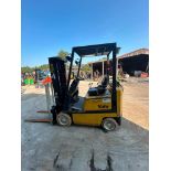 Yale 3,000 LB. Cap. Forklift, Model GLC030AFNUAE076, 171" Lift Height, LP, Non-Marking Tires, (Inope