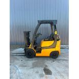 2018 Yale 3,000 LB. Cap. Forklift, Model GLP030VXNRSVO62, 83.9" Lift Height, Solid Pneumatic, LP, 13