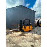 2007 Hyundai HLF15C-5 3,000 LB. Capacity Forklift (Forklift Derated to 1,500 LB. due to Attachment),