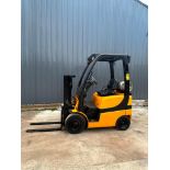 2014 Yale 3,000 LB. Cap. Forklift, Model GLP030VXNRSV062, 83.9" Lift Height, Solid Pneumatic, LP, 11