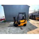 2016 Yale 3,000 LB. Cap. Forklift, Model GLP030VXNRSVO62, 83.9" Lift Height, Solid Pneumatic, LP, 11