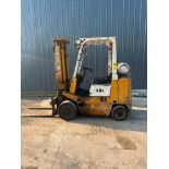 TCM FCG20N6 4,000 LB. Cap. Forklift, 130" Lift Height, LP, Cushion Tire, 1,444 Hours