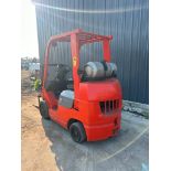 Toyota 7FGCU25 5,000 LB. Cap. Forklift, 80" Lift Height, LP, Cushion Tire, 6,751 Hours