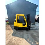 Hyster S60FT Forklift, 6,000LB. Capacity, S/N H187V09201R, 187.8" Lift Height, 15,147 Hours