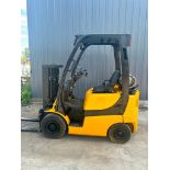 2015 Yale 3,000 LB. Cap. Forklift, Model GLP030VXNRSV062, 83.9" Lift Height, Solid Pneumatic, LP, 12