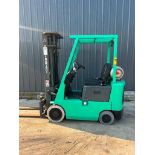 Mitsubishi FGC15 3,000 LB. Cap. Forklift, 190" Lift Height, LP, Non-Marking Tires, 6,552 Hours