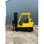 Hyster S60FT 6,000 LB. Capacity Forklift, 187.8" Lift Height, Side Shift, Cushion Traction Tires, LP